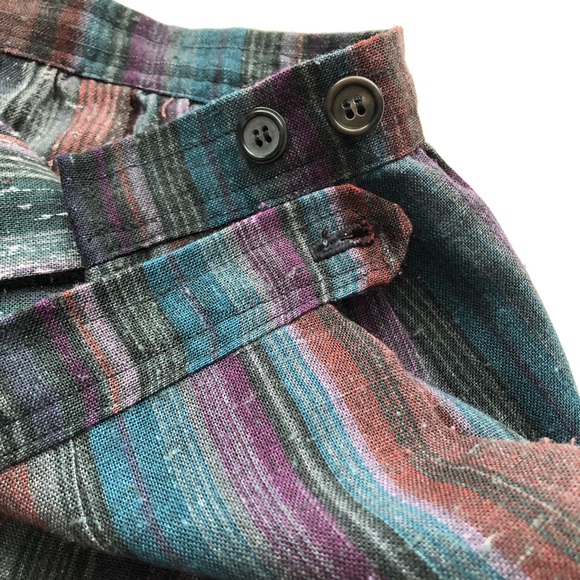 Handmade Causal Chic Side-Buttoned Full A-Line Skirt - Picture 3 of 15